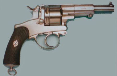 Revolver d'officier d'infanterie mle 1871 d'essai