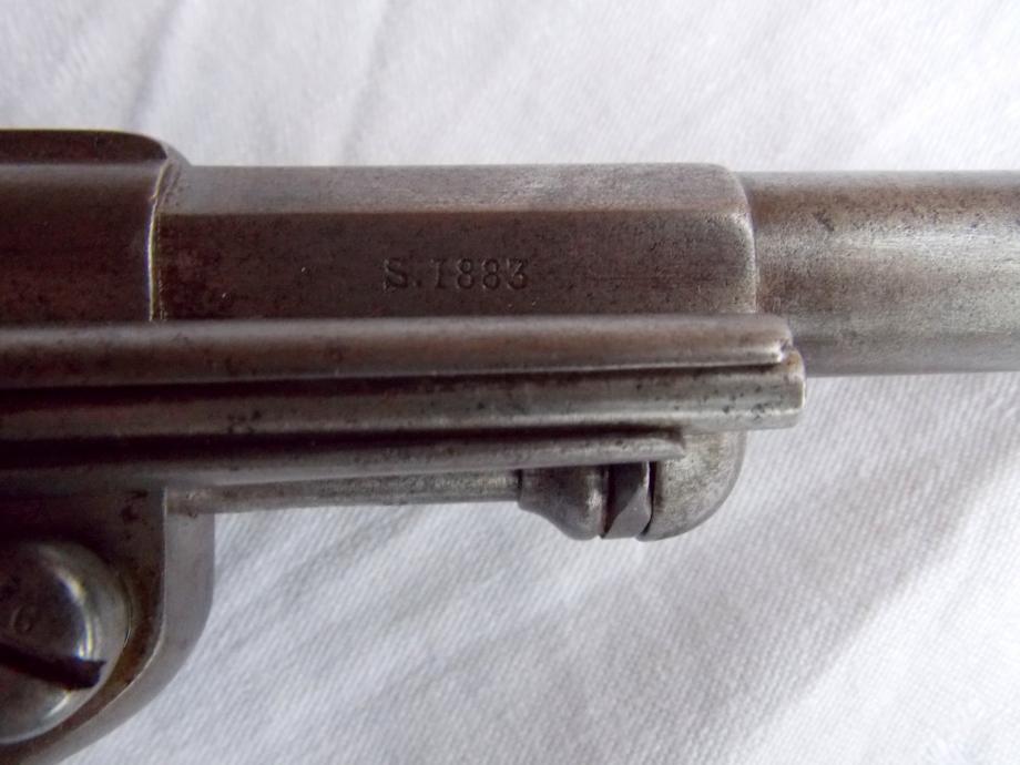 Revolver 1873 J 2598 avec X ajouté