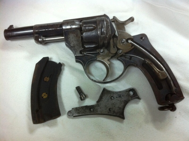 Revolver 1874 civil Saint Etienne, prix de tir