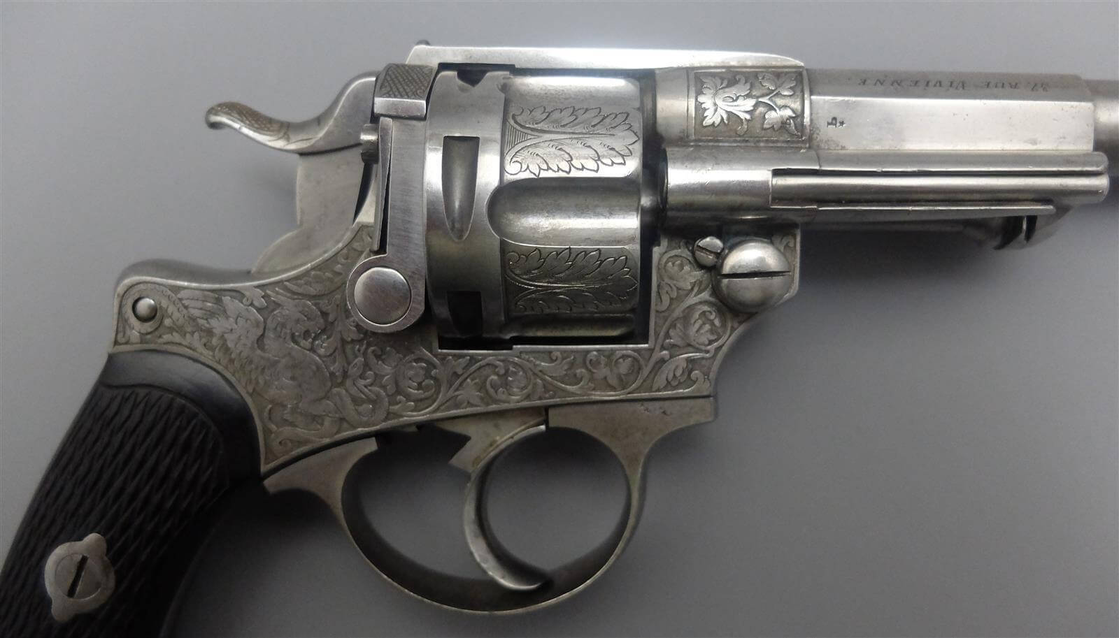 Revolver type 1874 de luxe gravé, Lefaucheux - Henry Rieger