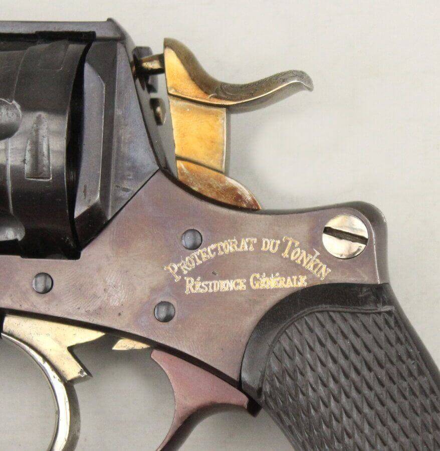 Revolver 1874 civil (St Etienne) marqué Protectorat du Tonkin