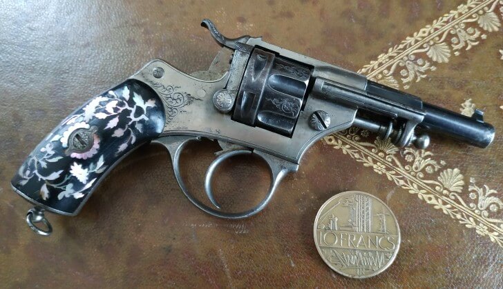 revolver miniature modèle 1874 baby de luxe