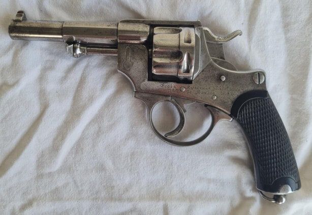 Revolver 1874 Ecole Spéciale Militaire Saint Cyr 1882 Général d'Oissel