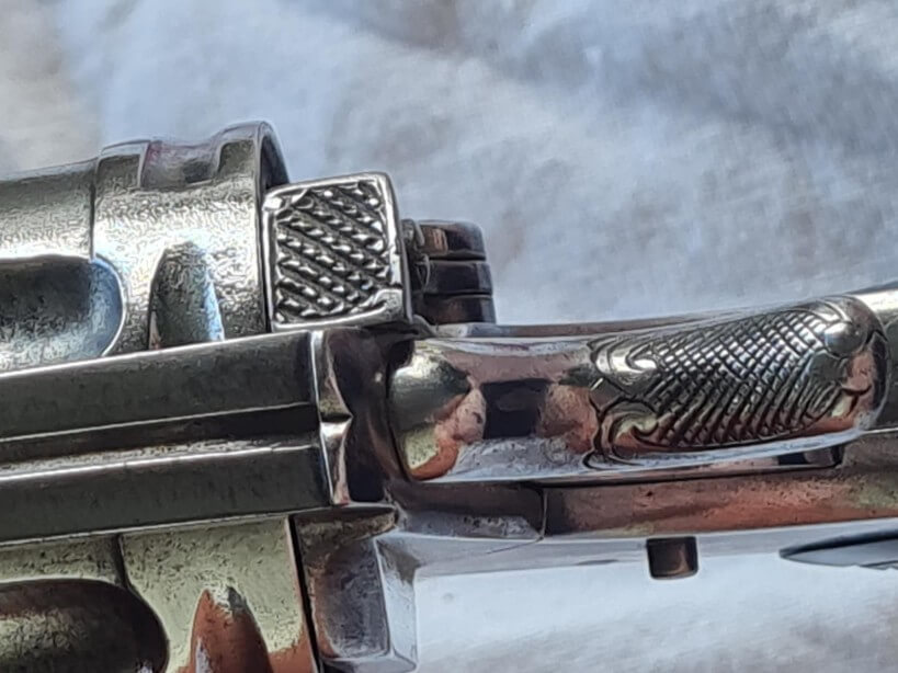 Revolver 1874 Ecole Spéciale Militaire Saint Cyr 1882 Général d'Oissel