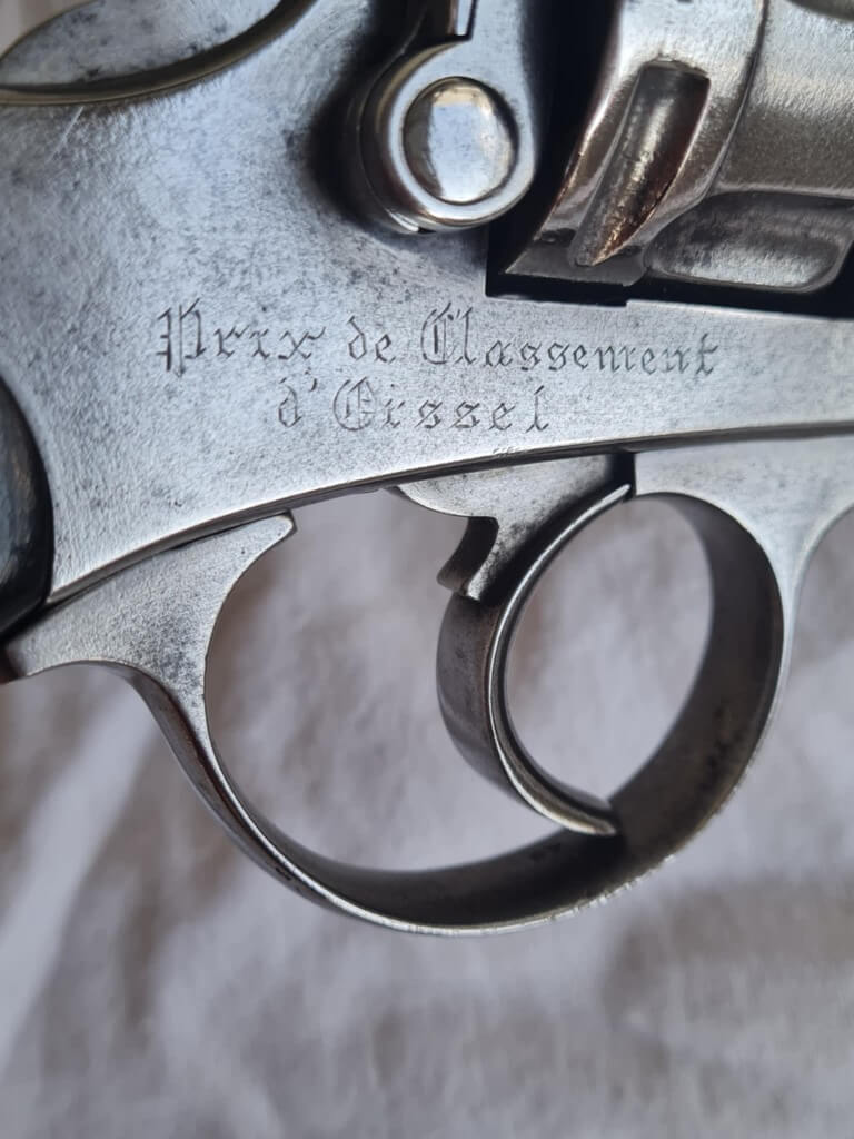 Revolver 1874 Ecole Spéciale Militaire Saint Cyr 1882 Général d'Oissel
