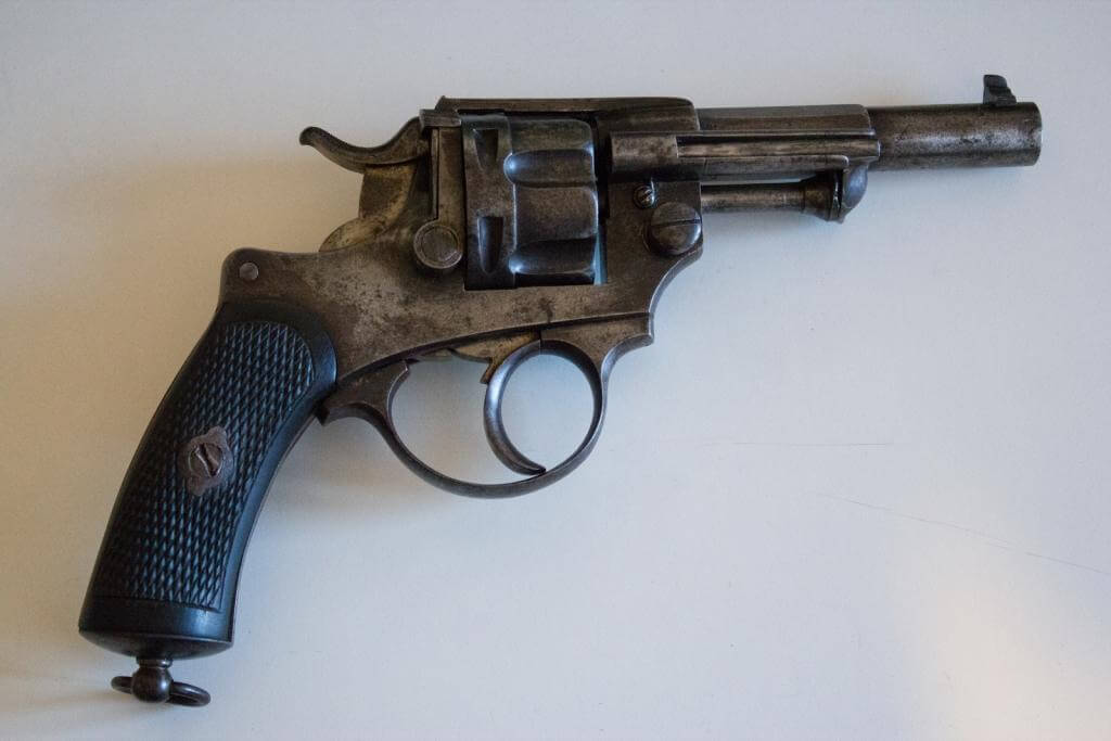 Revolver mle 1874 civil, fabrication belge Chamelot et Delvigne
