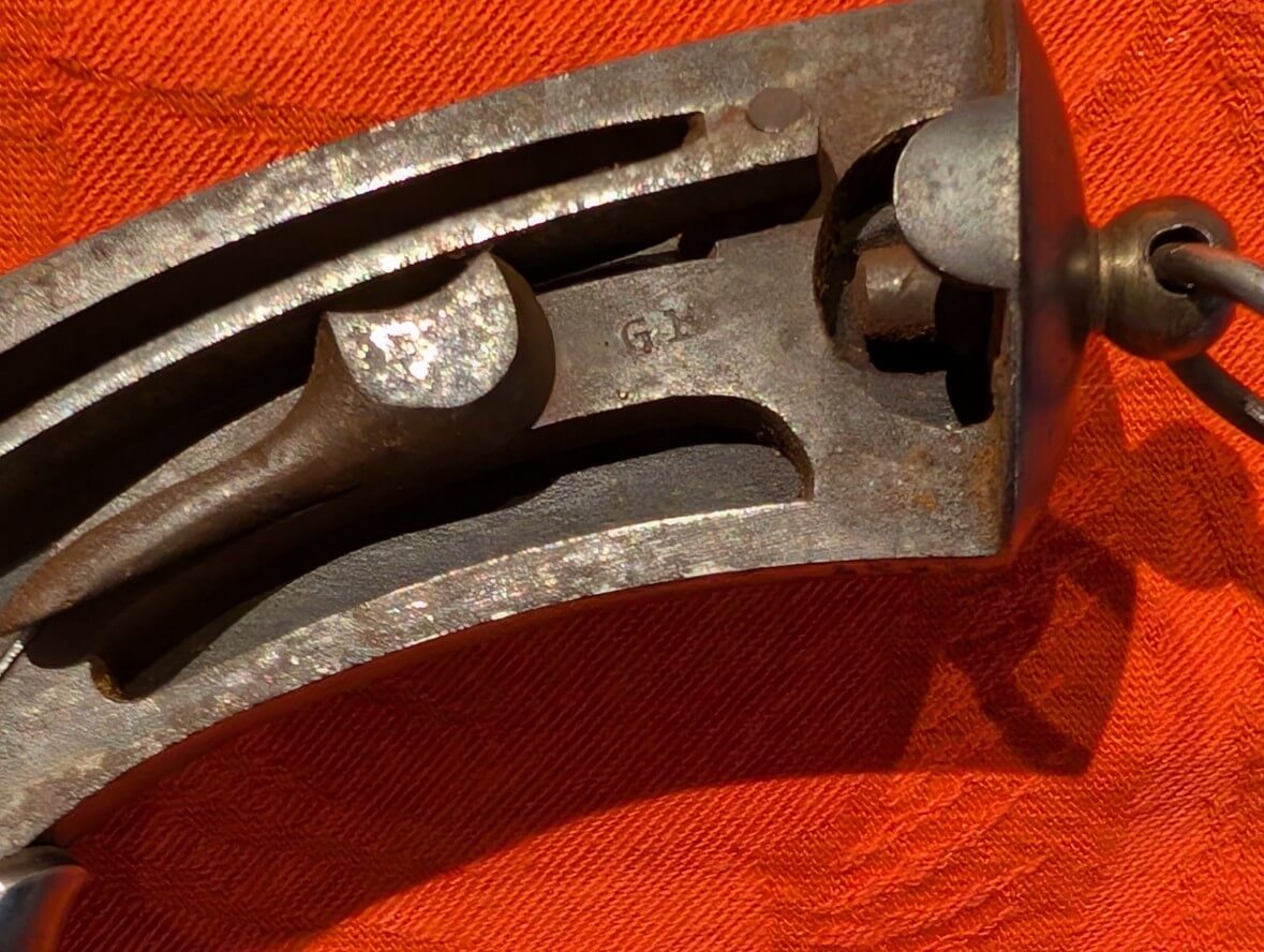 Revolver modèle 1874 du commerce belge, vendu par Claude Drillien arquebusier à Clermont Ferrand