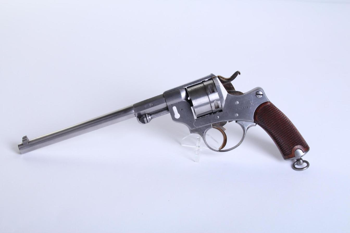 Revolver Mle 1873 avec canon long de 225mm