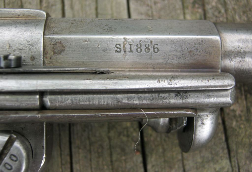 Revolver 1873 en 22 LR, modification du rail de baguette