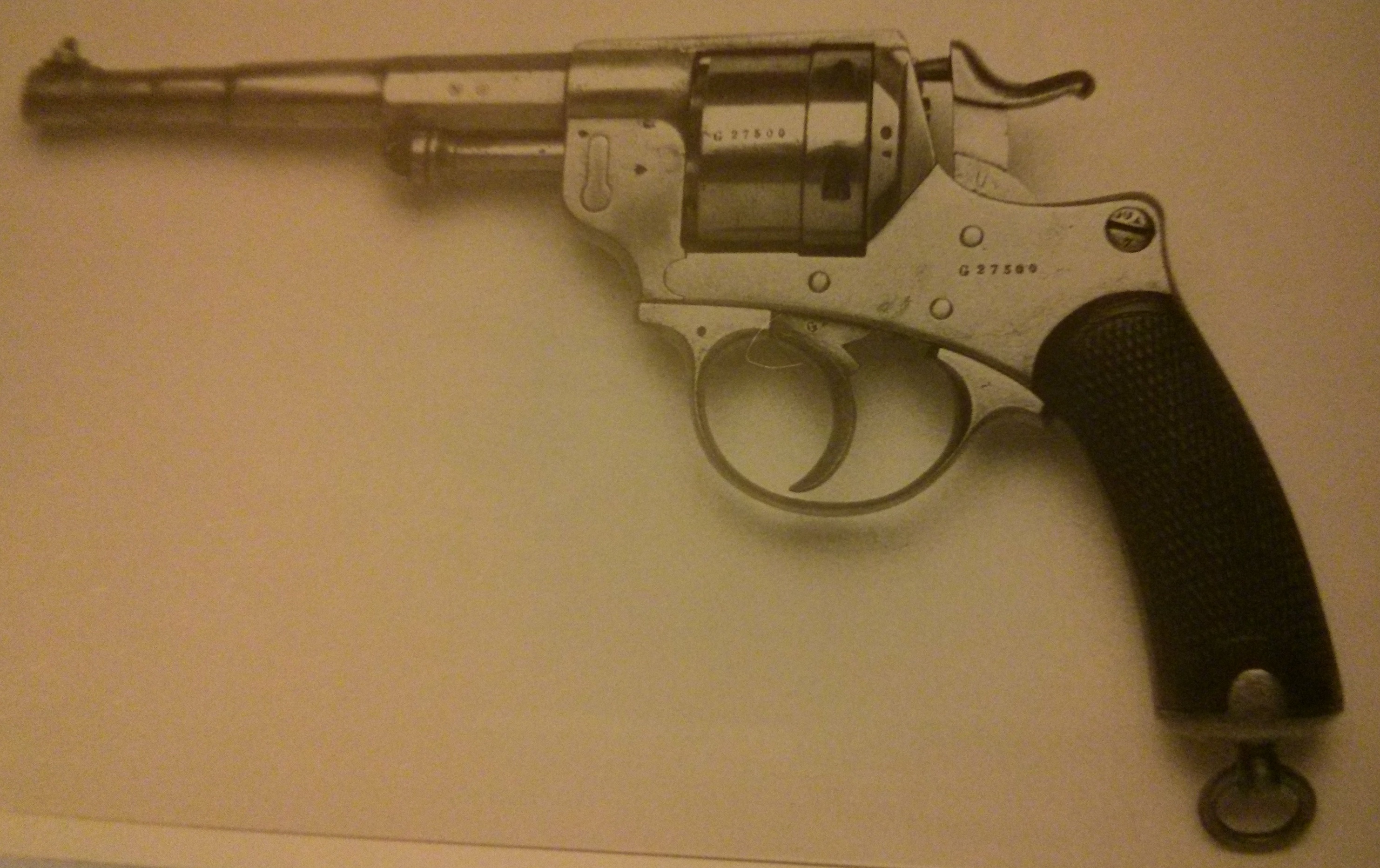 revolver 1873 rechambré en 8mm92, série Z