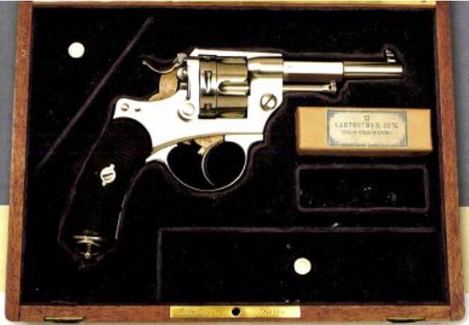 revolver modèle 1874 du commerce modifié extracteur automatique du système Vidier