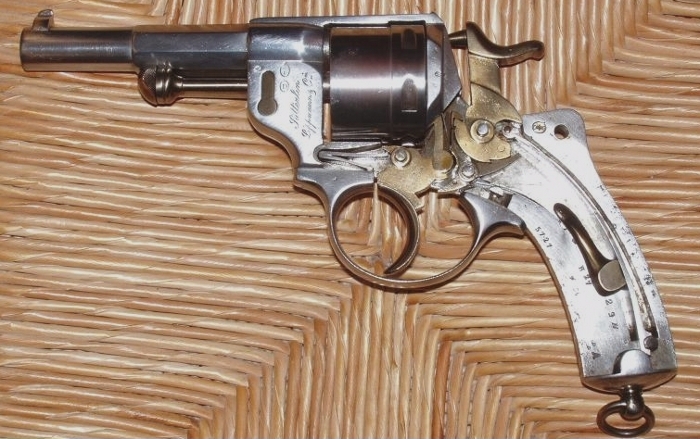 fonctionnement revolver 1873 Sutterlin et Lippmann