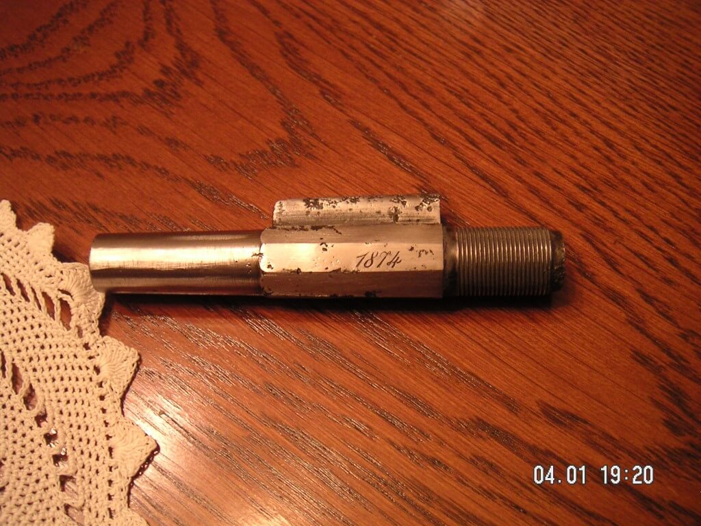restauration revolver modèle 1874