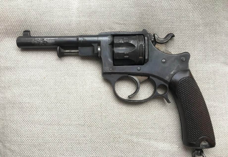 revolver d'essai modèle 1887, bronzé