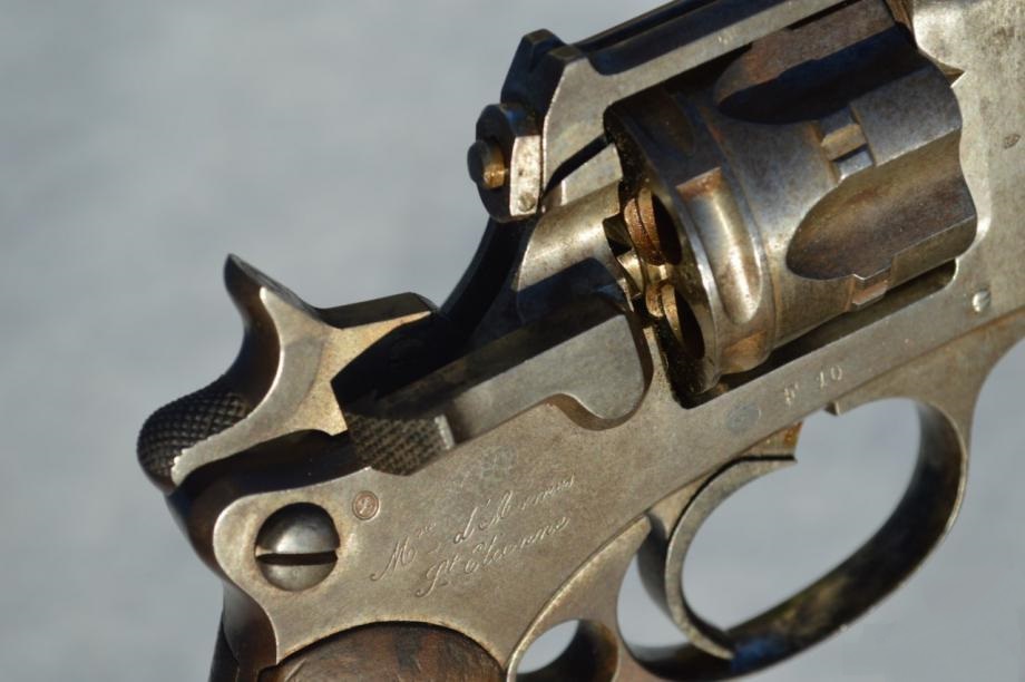 Revolver d'ordonnance modèle 1887 numéro de série F 10