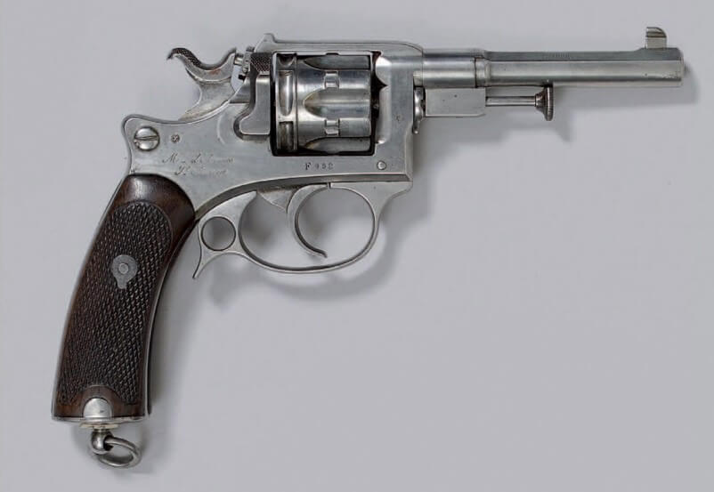 revolver d'essai modèle 1887
