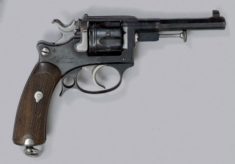 revolver d'essai modèle 1887