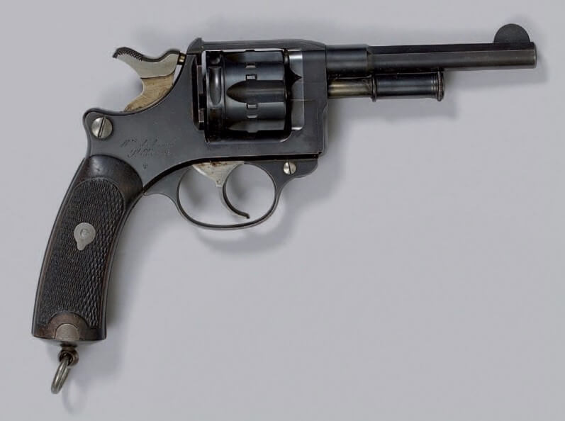Revolver d'essai modèle 1892 à pompe troisième type