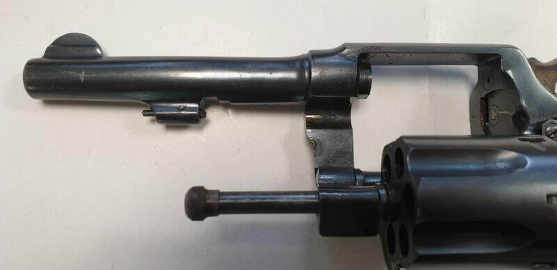Revolver 8mm Hermanos Orbea Espagnol sans marquage sur le canon