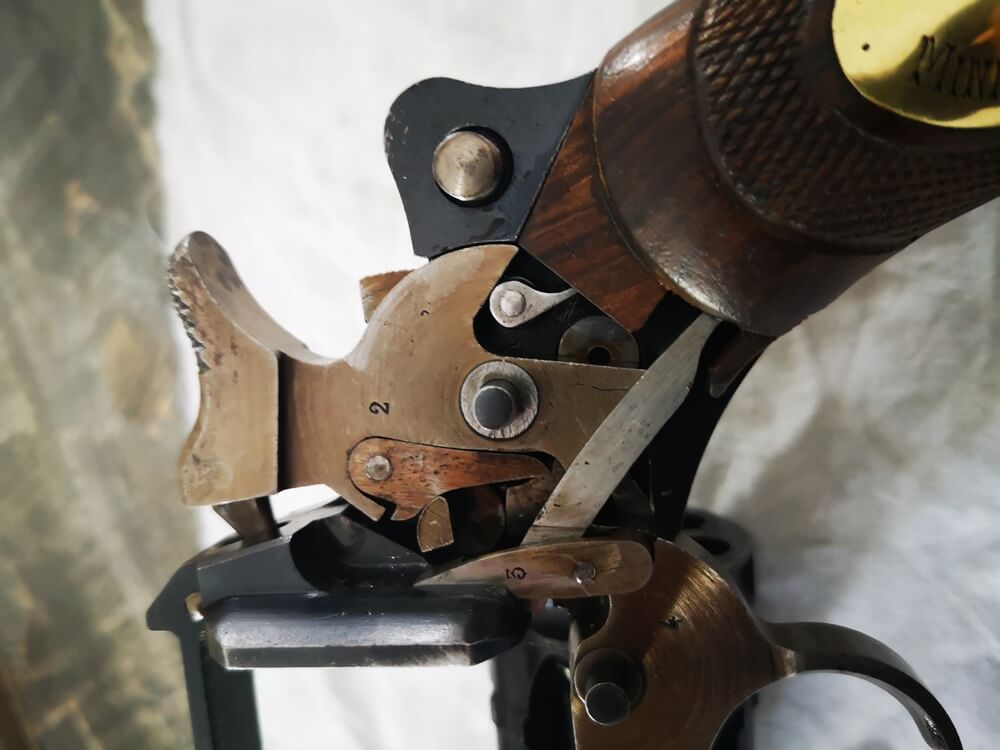Revolver 1892 MAS Offert par le Ministère de la Guerre: mécanisme