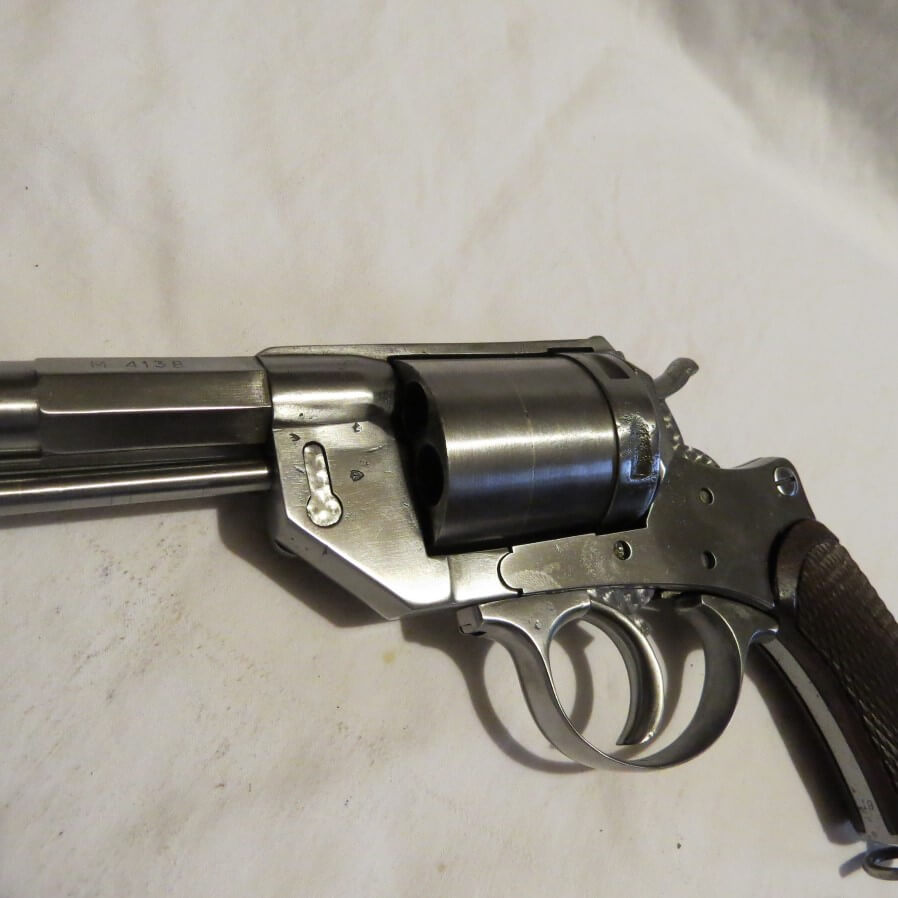 Ersatz de Revolver Mle 1873: canon long et barillet long