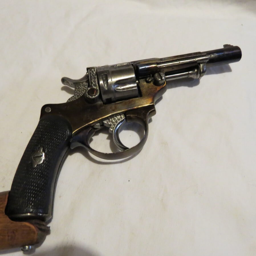 Revolver mle 1874 civil avec crosse