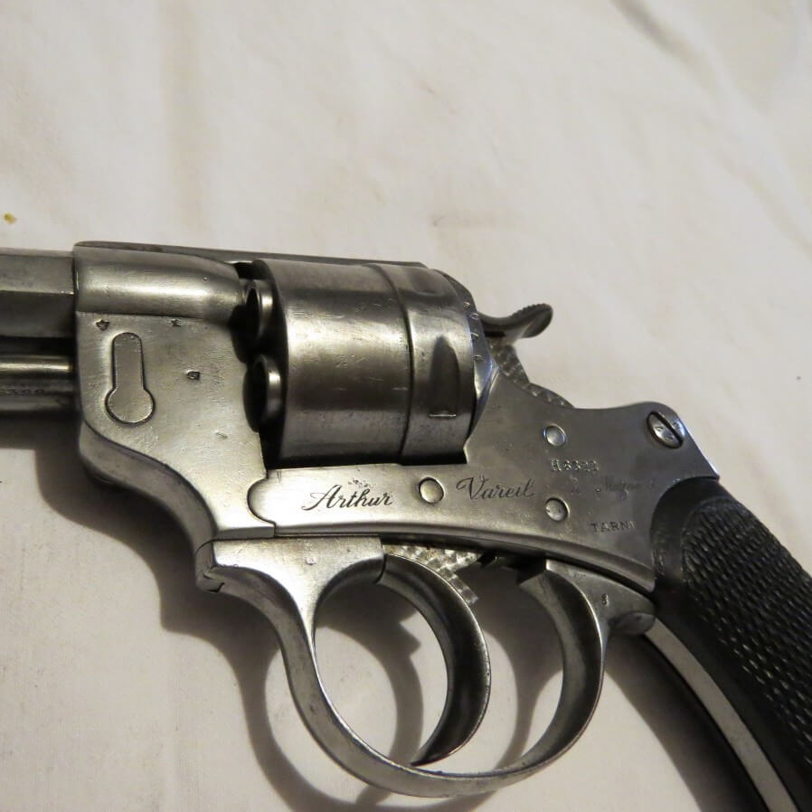 revolver 1873 rechambré en 8mm92 attribué à Antoine Vareil