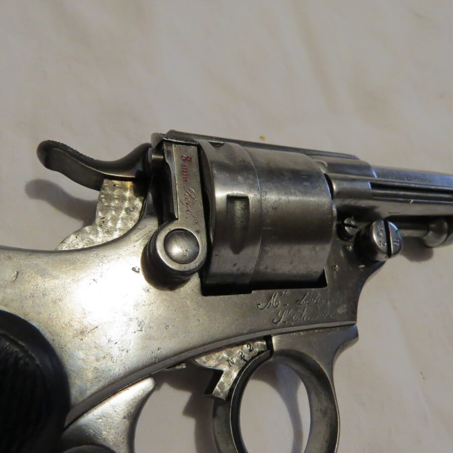 revolver 1873 rechambré en 8mm92 attribué à Antoine Vareil