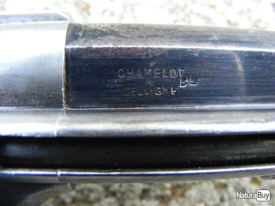 Revolver Chamelot Delvigne du type 1871, fabriqué par Pirlot frères, à Liège.