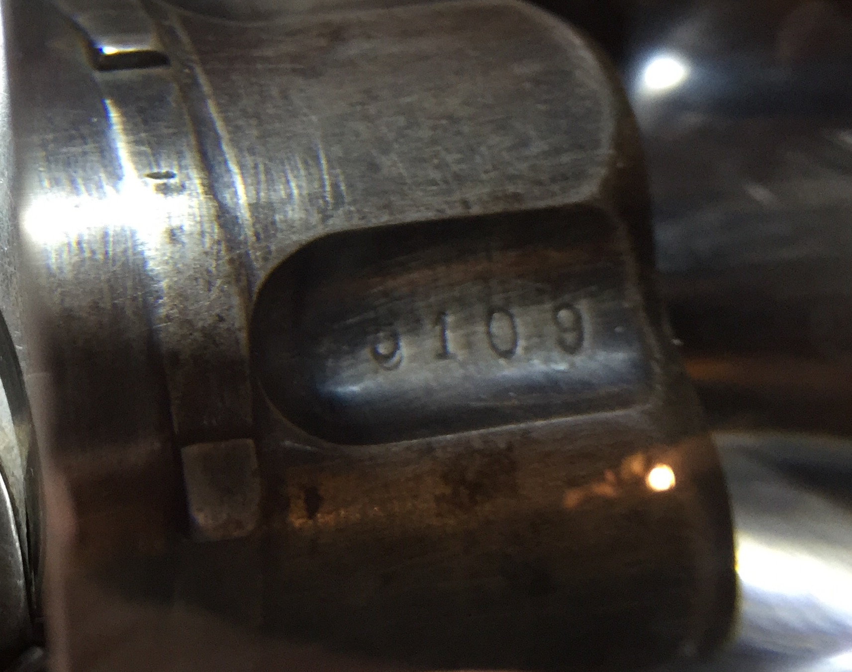 Revolver type warnant en 11mm 73 à brisure du Général Chatelain