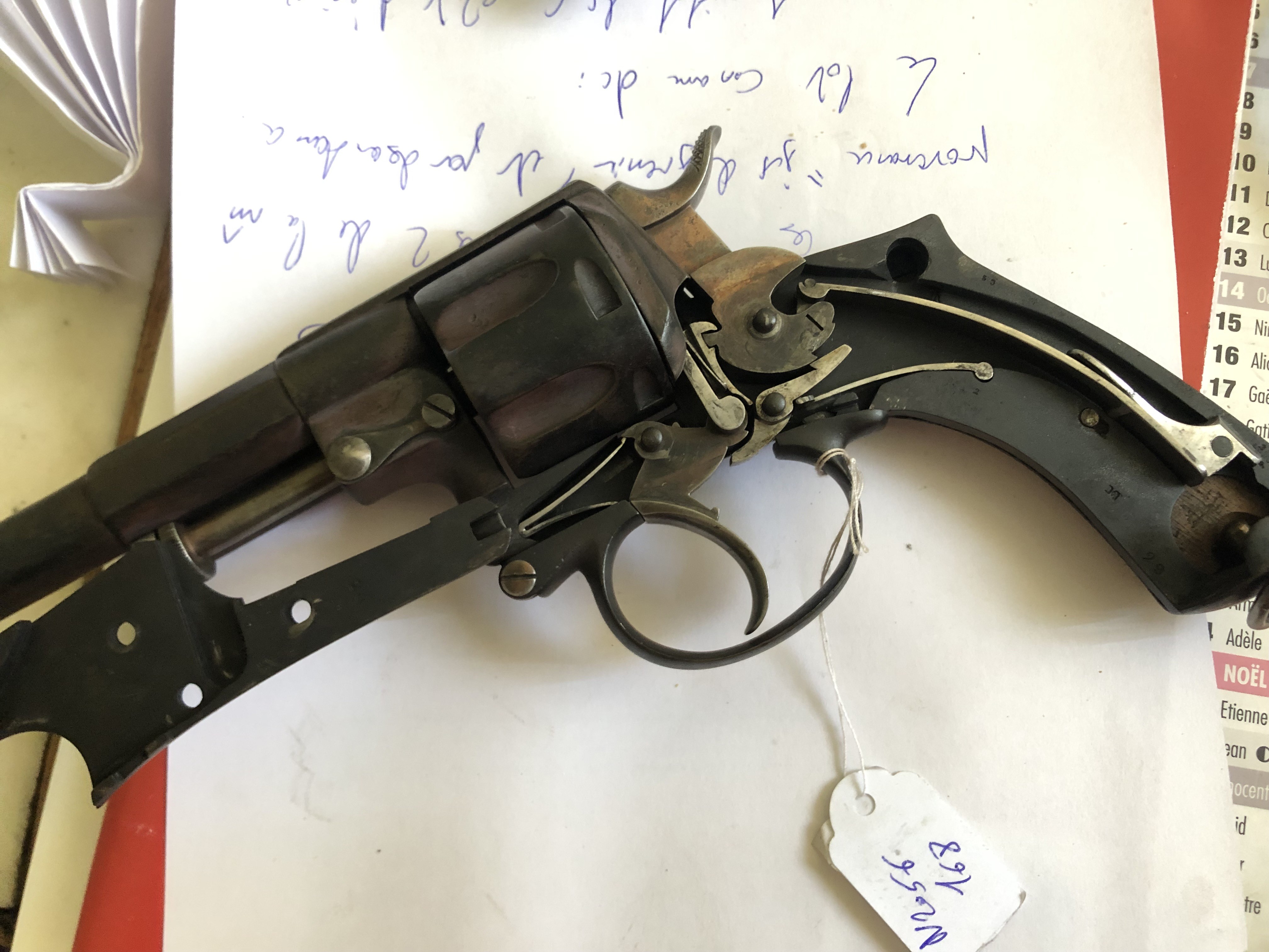 Revolver Chamelot Delvigne modèle 1872 Revolver Chamelot Delvigne modèle 1872