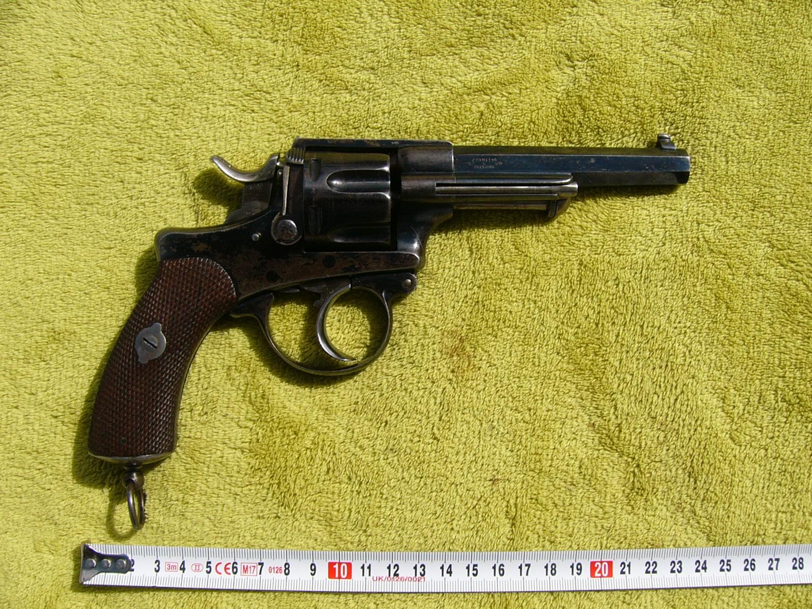 Revolver type Chamelot Delvigne Pirlot de la police cantonale de Zurich (1876) Revolver type Chamelot Delvigne Pirlot de la police cantonale de Zurich (1876)