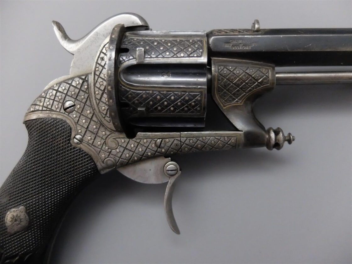 revolver Chamelot Delvigne Gaucher de luxe