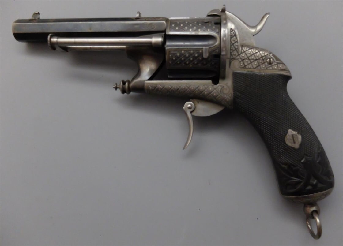 revolver Chamelot Delvigne Gaucher de luxe