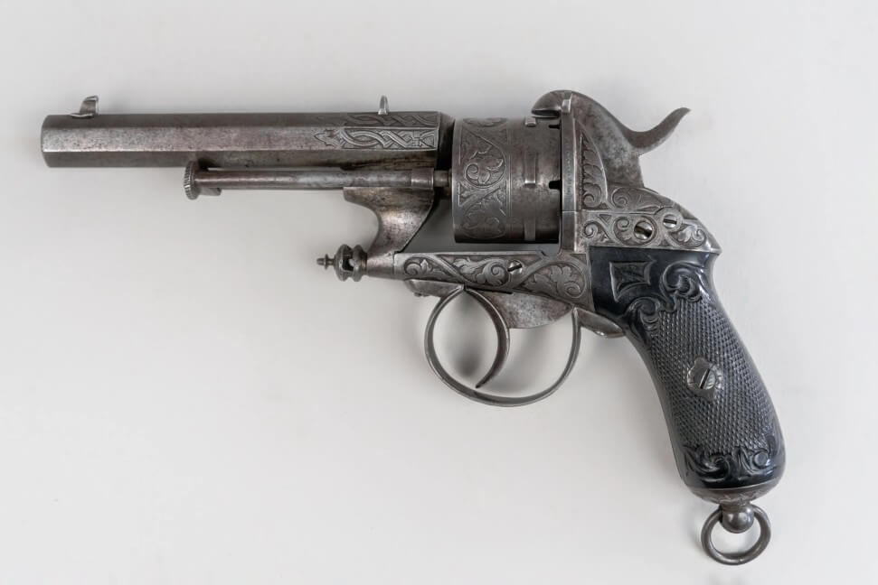 revolver Chamelot Delvigne Gaucher,  prix de tir