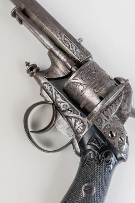 revolver Chamelot Delvigne Gaucher,  prix de tir