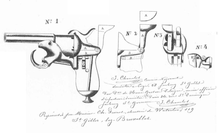 Brevet Chamelot Delvigne Décembre 1862 Brevet Chamelot Delvigne Décembre 1862