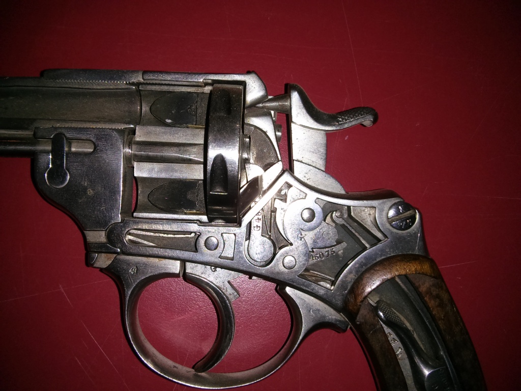 Revolver 1873 en coupe didactique