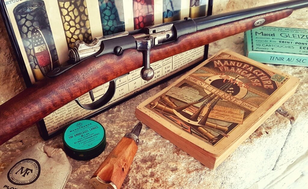 Fusil Le Hubert de la Manufacture Française d'Armes de Saint Etienne, en calibre 24