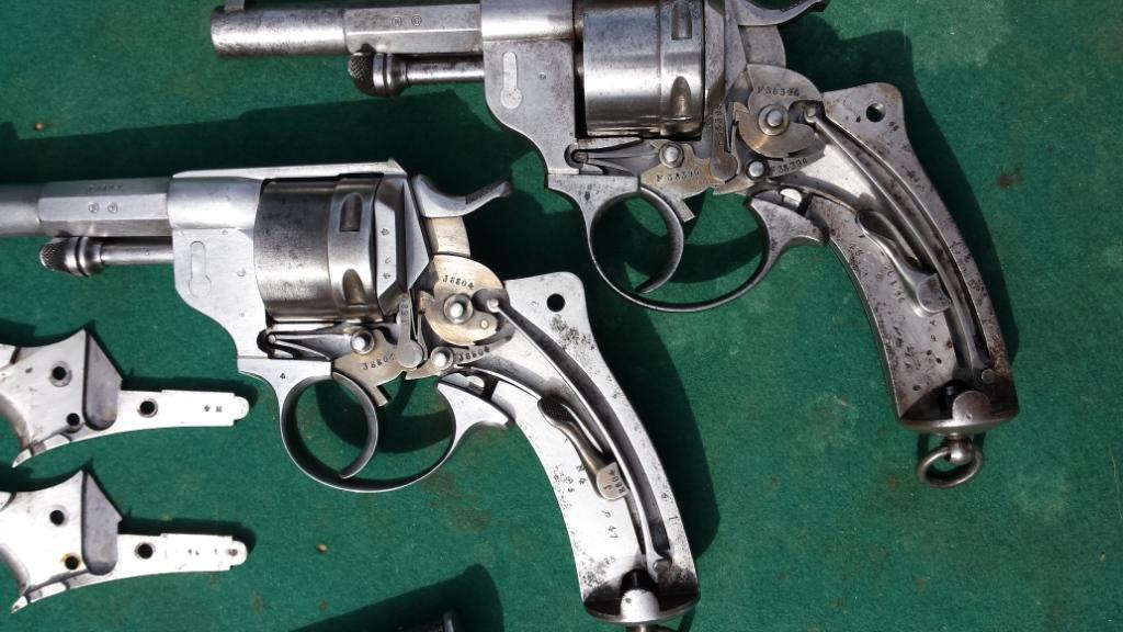Revolvers modèles 1873: mécanismes