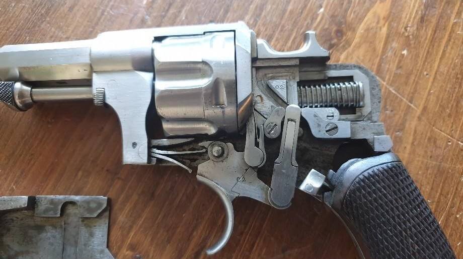 Revolver modèle 1873 prototype du DC: mécanisme