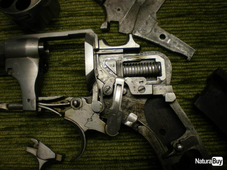 Revolver modèle 1873 prototype du DC: mécanisme
